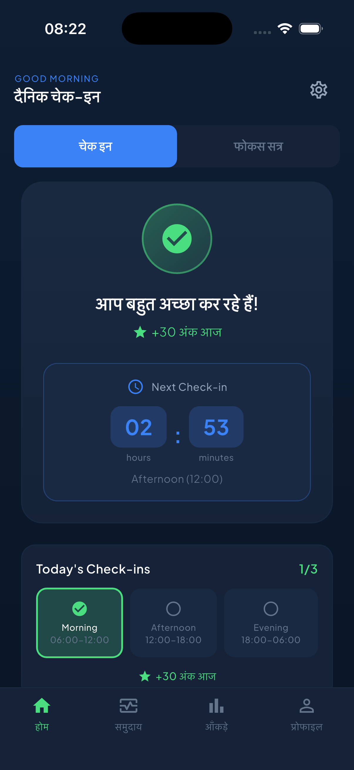 Unscrol screen time dashboard